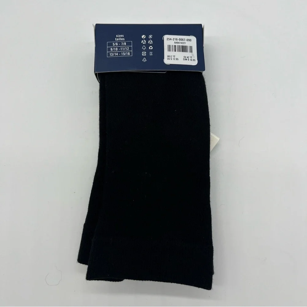 Abercrombie & Fitch Kids Girls Black Tights Size 9/10 to 11/12 NEW